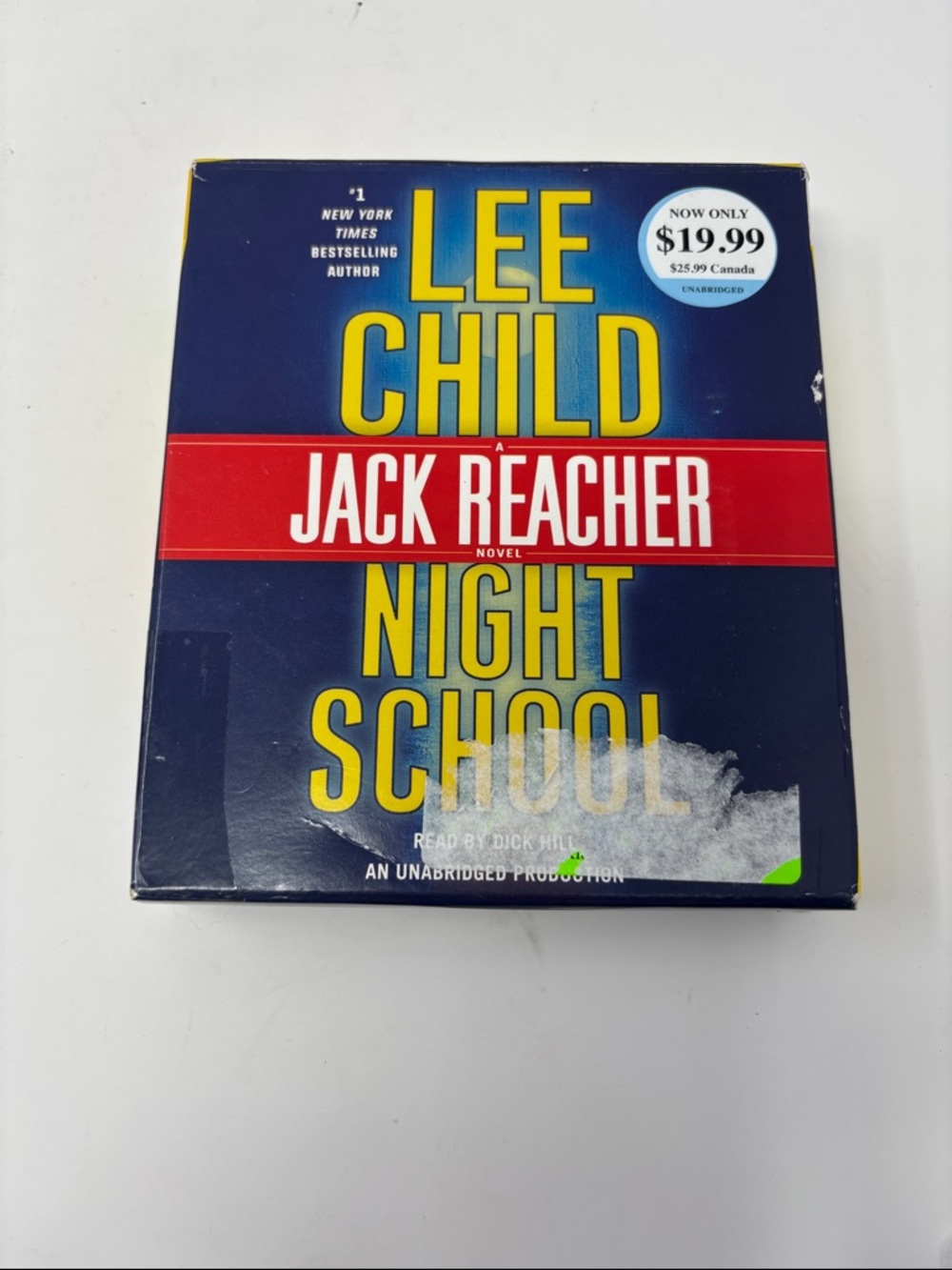 Jack Reacher Night School Audio Book - Book on CD